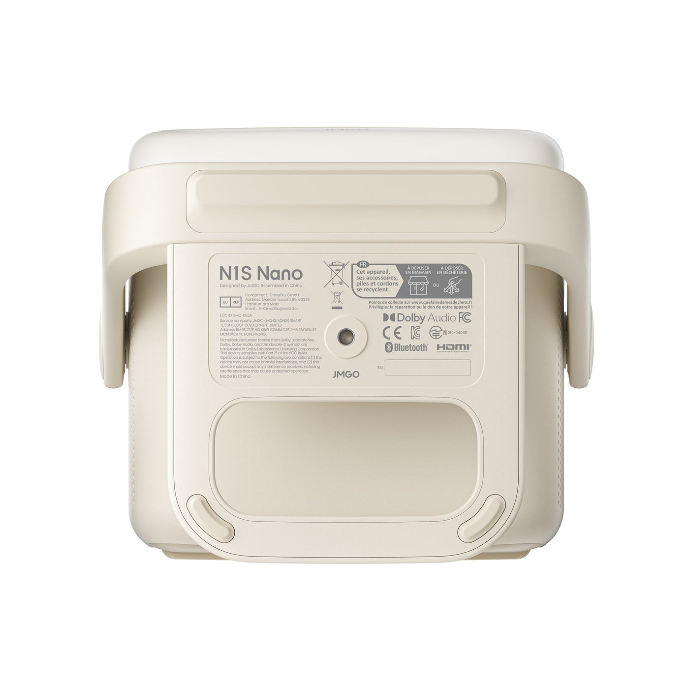 JMGO Online | N1S NANO - Mini Projector, 460 ISO Lumens, Dolby Audio