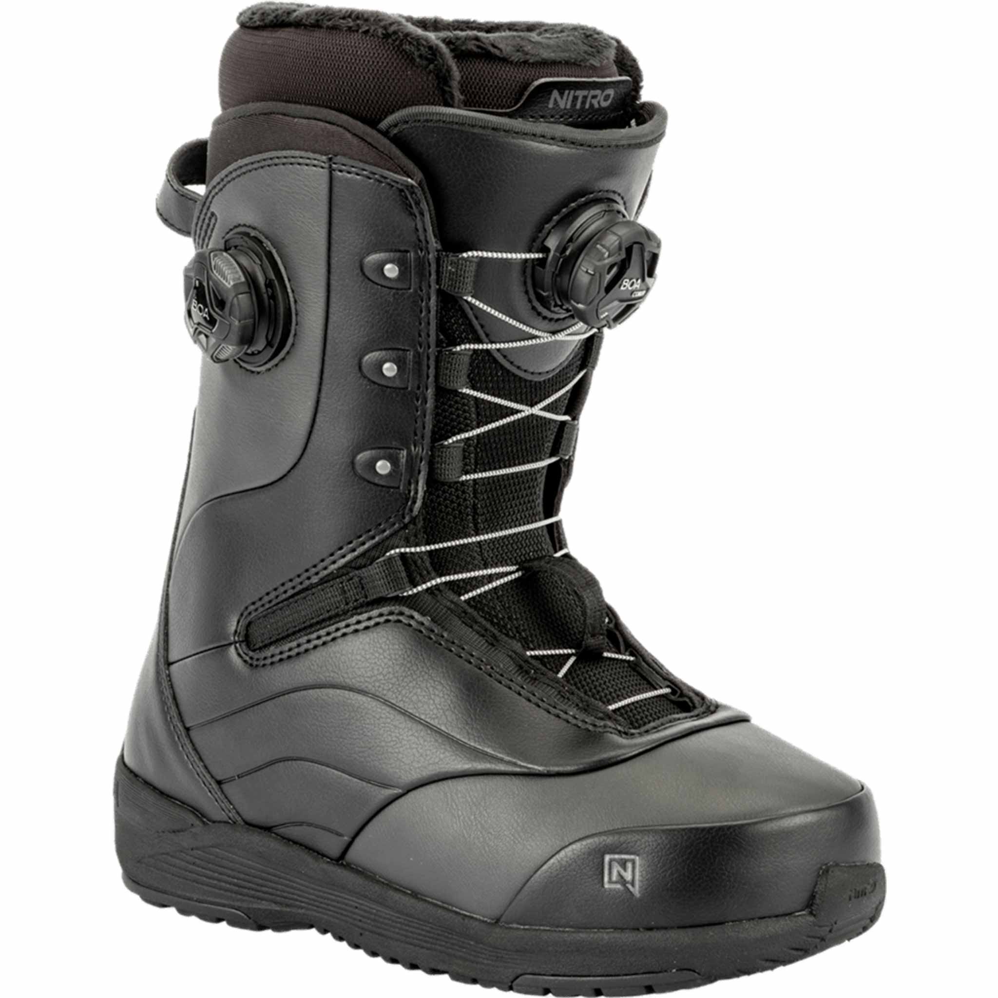 Nitro Crown Women's Boa Snowboard Boots 2026 | Glacier Ski Shop