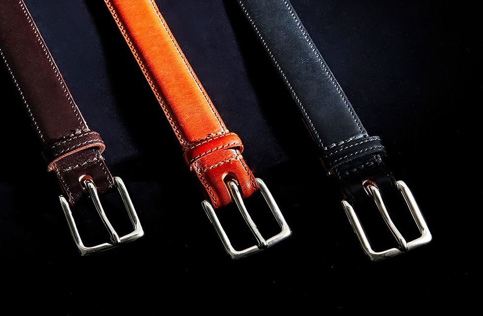 HARNESS BRIDLE BELT - ブライドルレザーの名門 GLENROYAL｜グレン