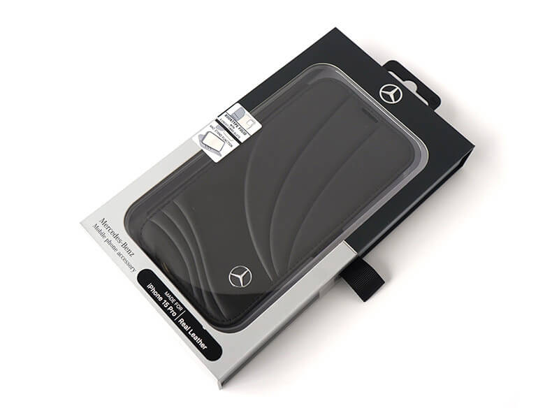 ベンツ Mercedes Benz 手帳型ケース 本革』 iPhone15Pro