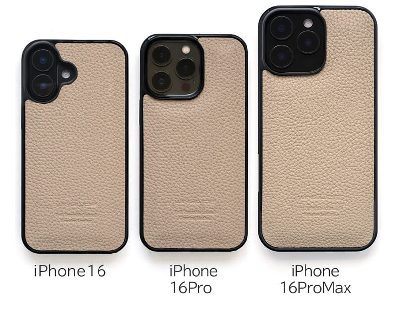 シュランケンカーフレザー】 iPhone16Pro / iPhone16ProMax / iPhone16