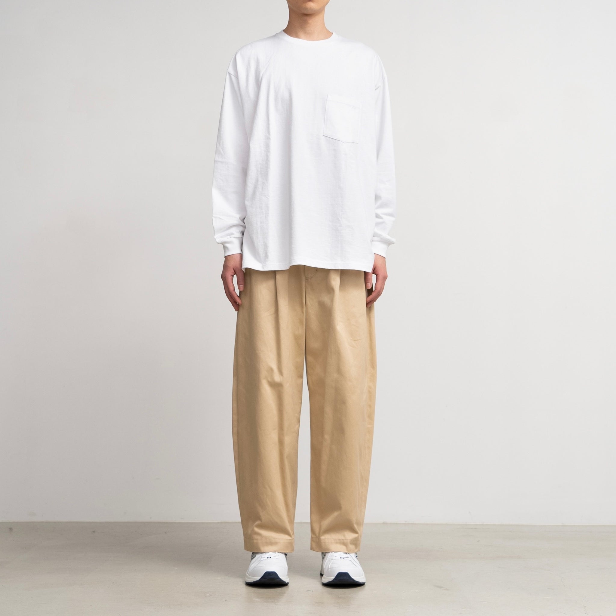 L/S Oversized Pocket Tee – Graphpaper KYOTO｜グラフペーパー京都