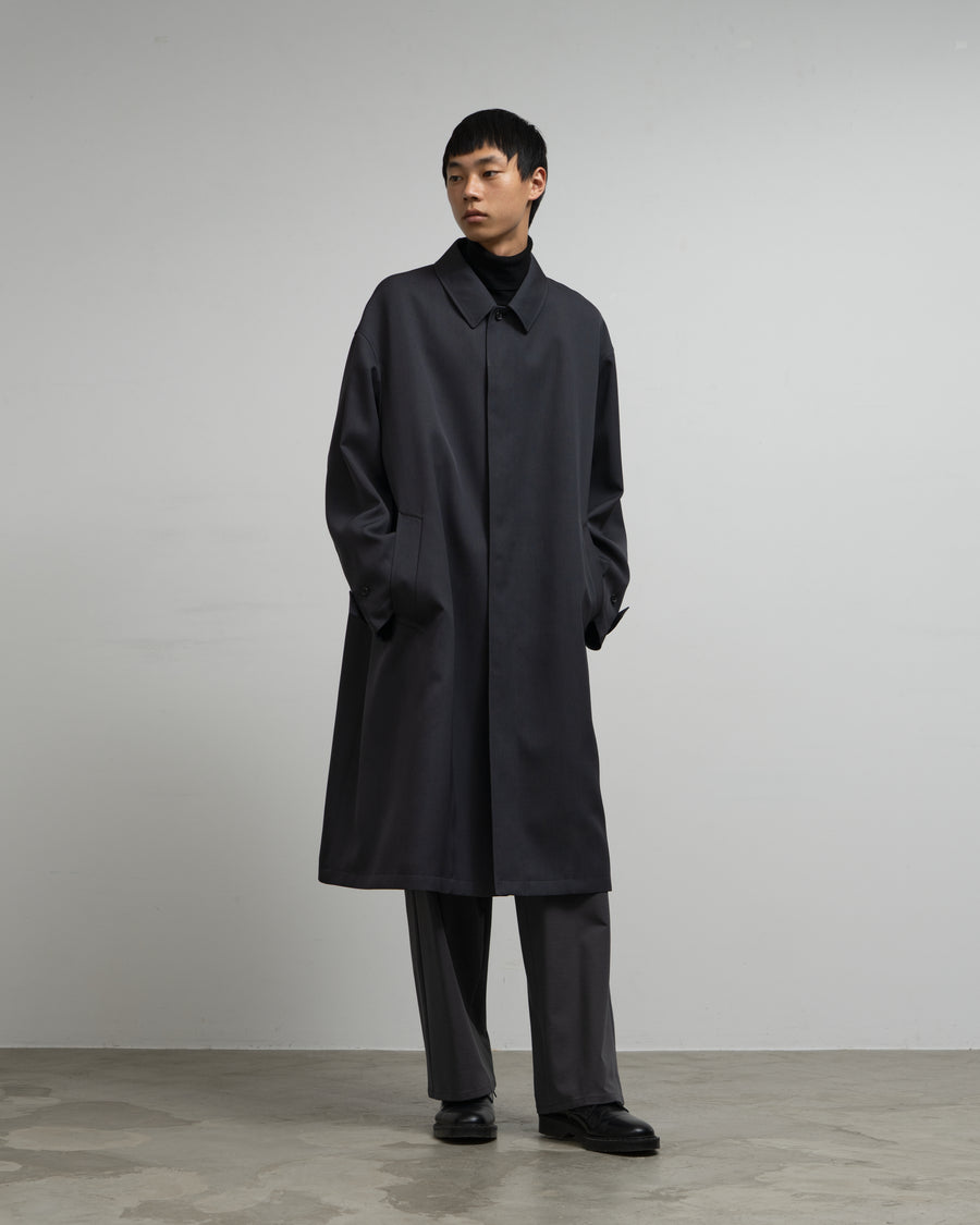 Scale Off Wool Balmacaan Coat – Graphpaper