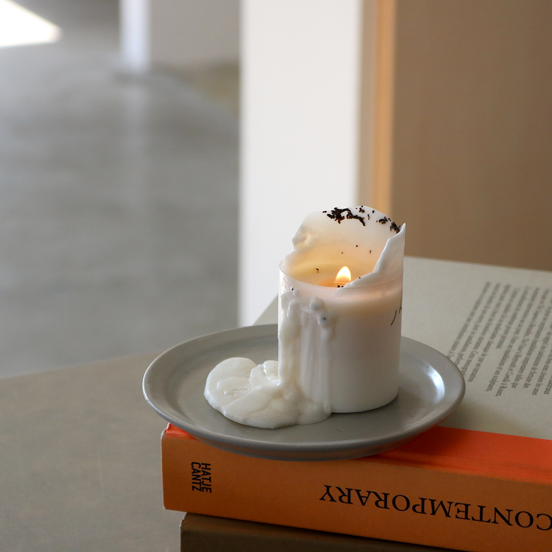 SOY CANDLE｜ソイキャンドル・ガラスドーム｜sheep［シープ］- graf