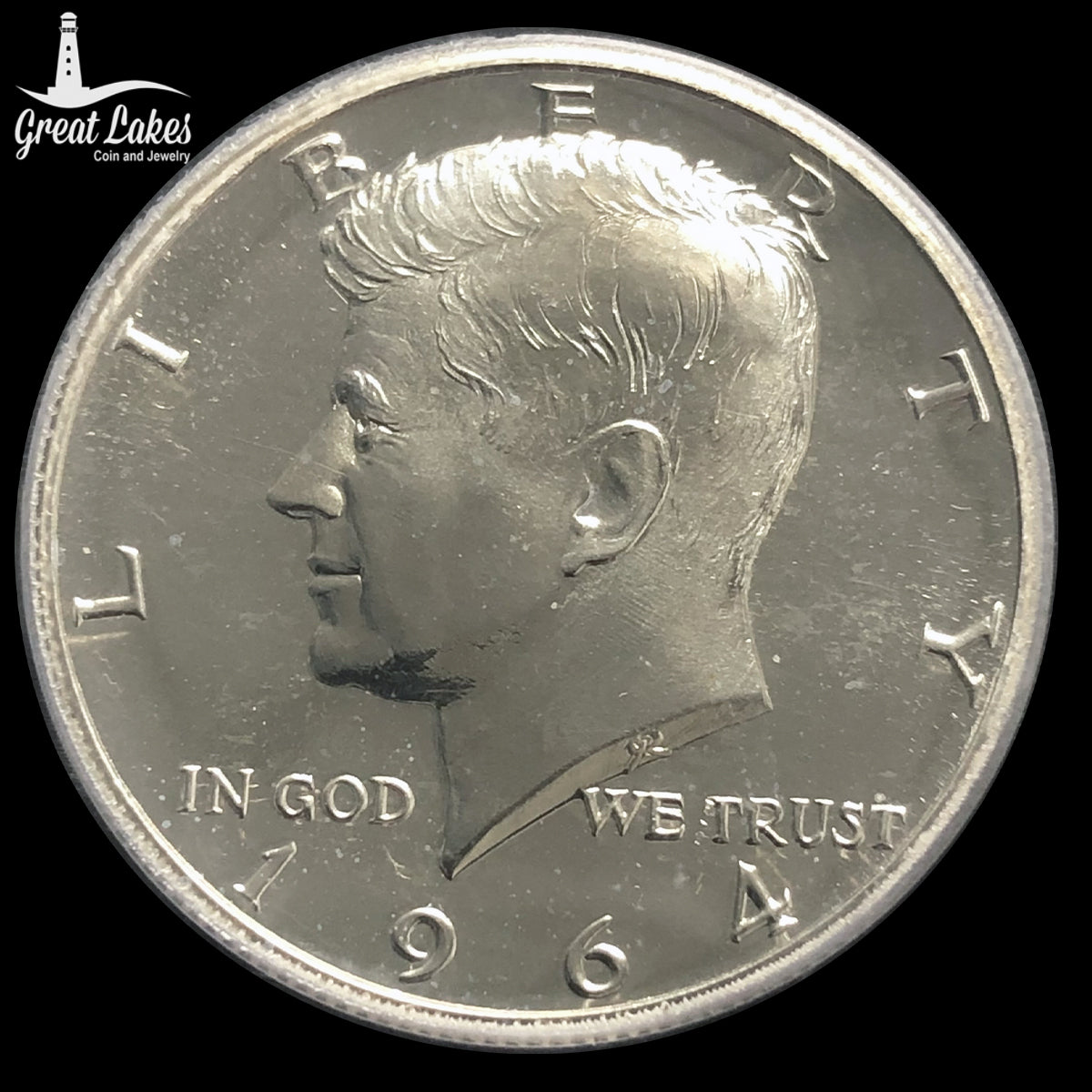 1964 Kennedy Half Dollar “Accented Hair” PCGS PR65 - Great Lakes Coin