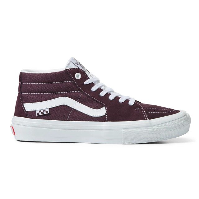 Grilu Surf Skate Shop - Tenis Vans Skate Grosso Mid Wrapped Wine