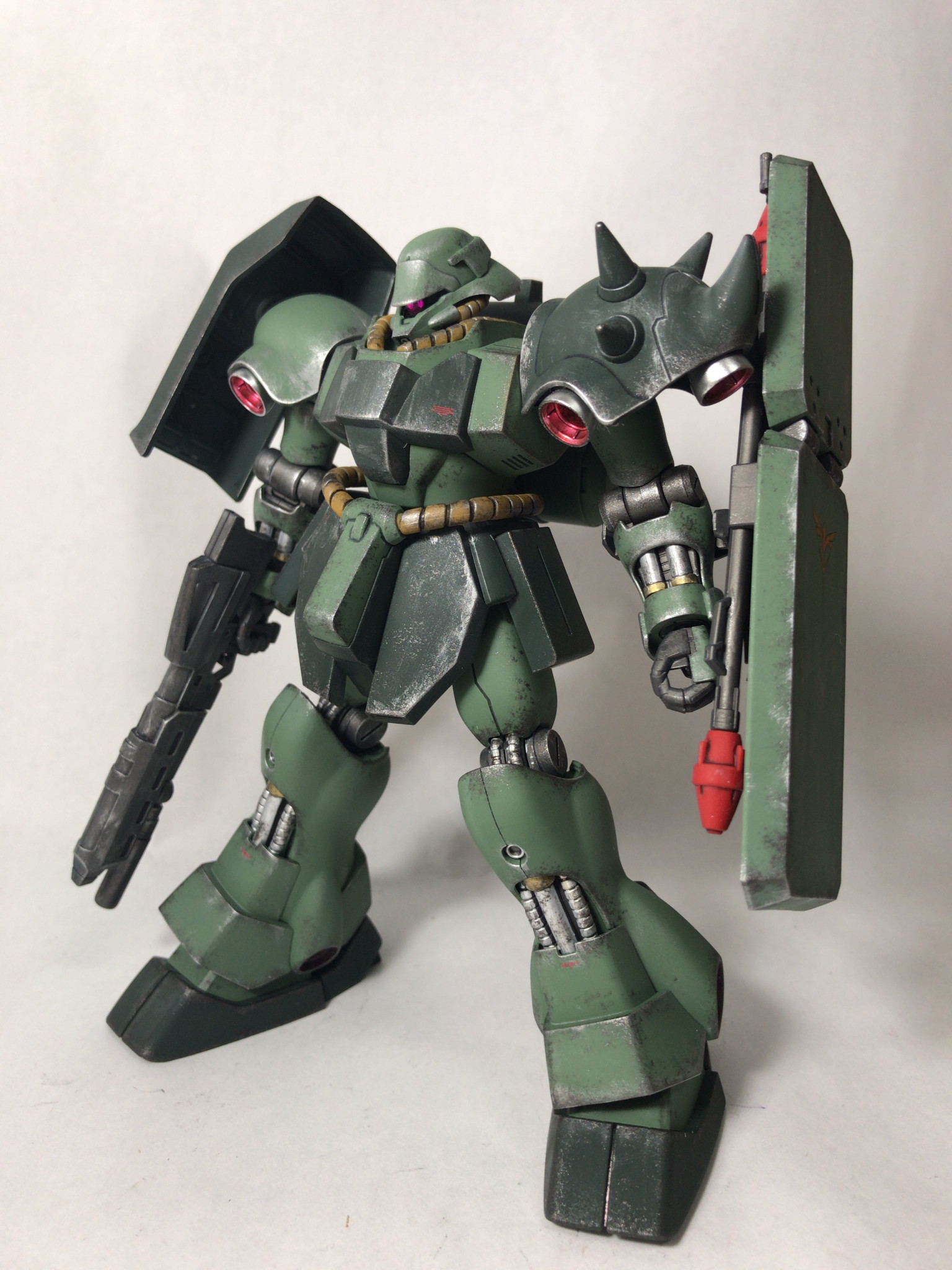 HGUCギラ・ドーガ｜抹さんのガンプラ作品｜GUNSTA（ガンスタ）