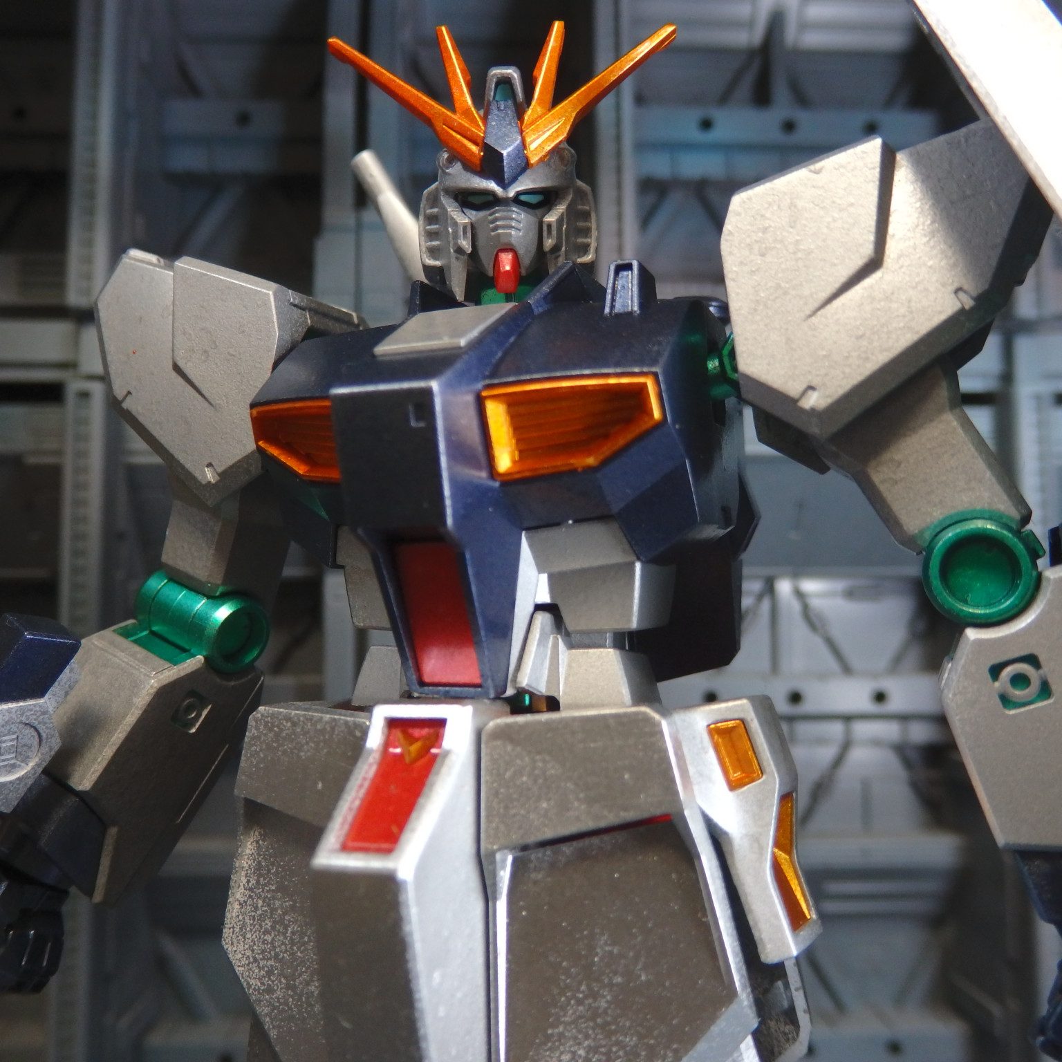 EG νガンダム｜ていいちさんのガンプラ作品｜GUNSTA（ガンスタ）
