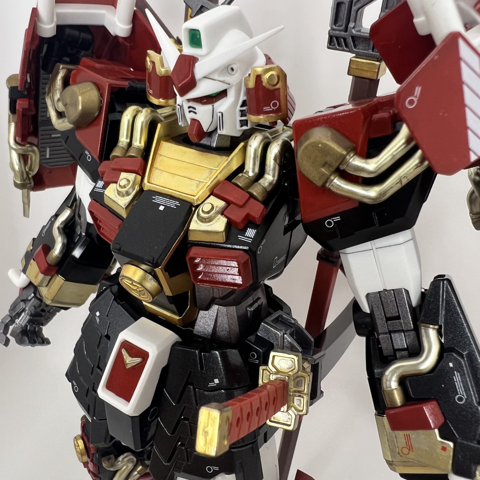 MG 1/100 真武者頑駄無｜YKKNさんのガンプラ作品｜GUNSTA（ガンスタ）