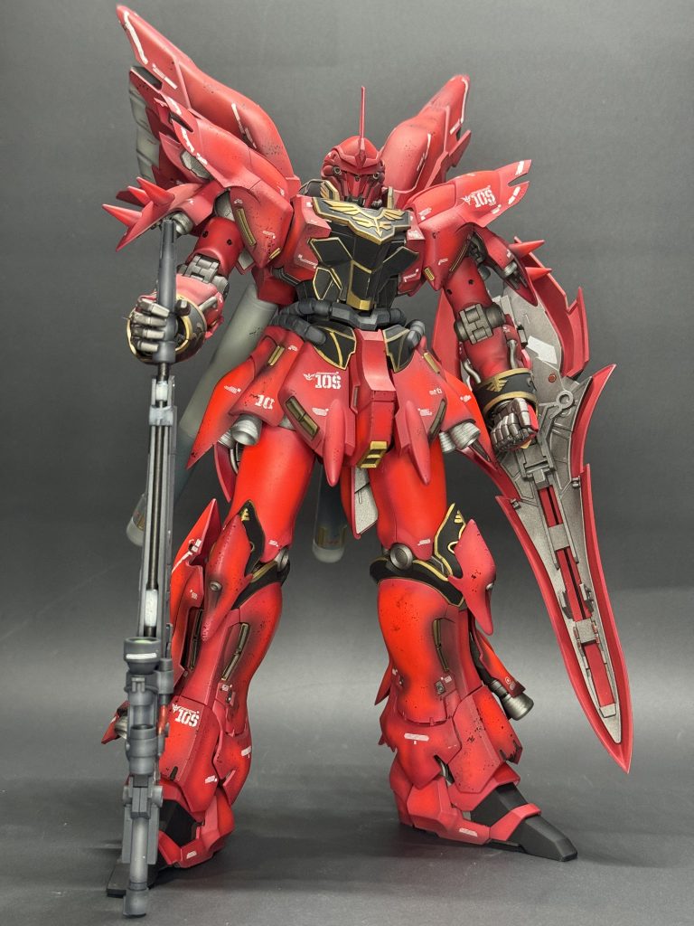 MGシナンジュVer.Ka一生懸命作りました。｜アヒルさんのガンプラ作品