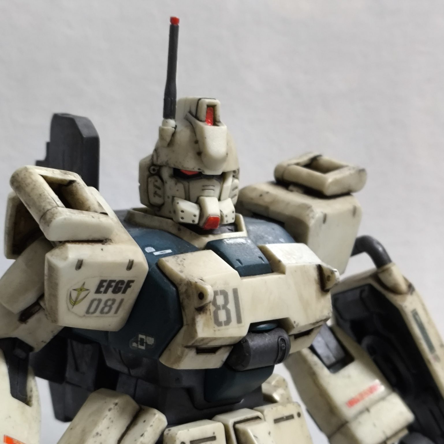 HGUC 1/144 ガンダムEz8｜リビングたぬきさんのガンプラ作品｜GUNSTA