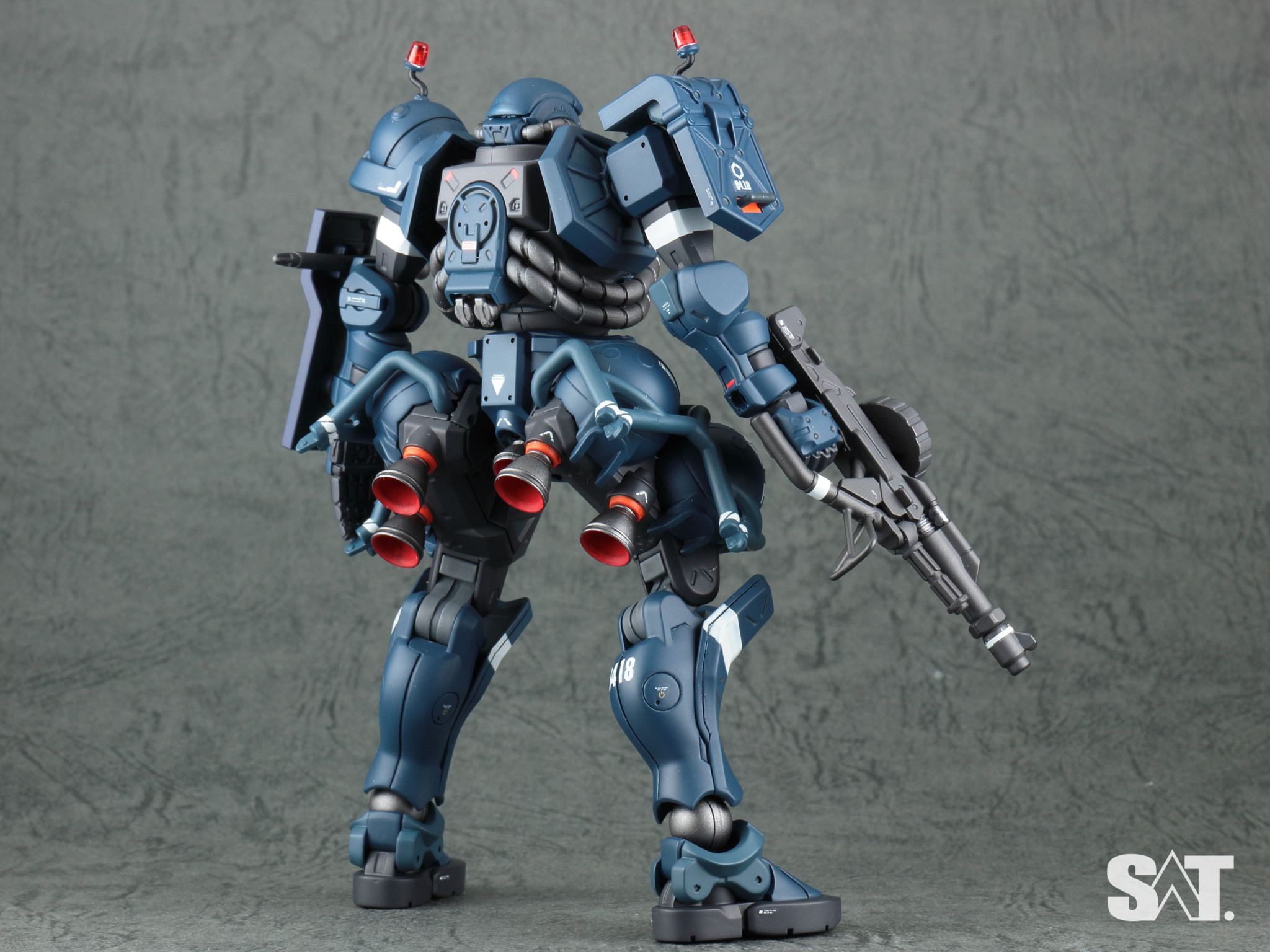 HG 1/144 軍警ザク/POLICE ZAKU｜SATさんのガンプラ作品｜GUNSTA