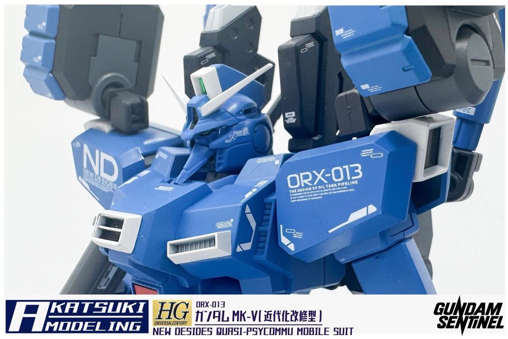 HG 1/144 ORX-013 ガンダムMK-V (近代化改修型)｜アカツキモデリング