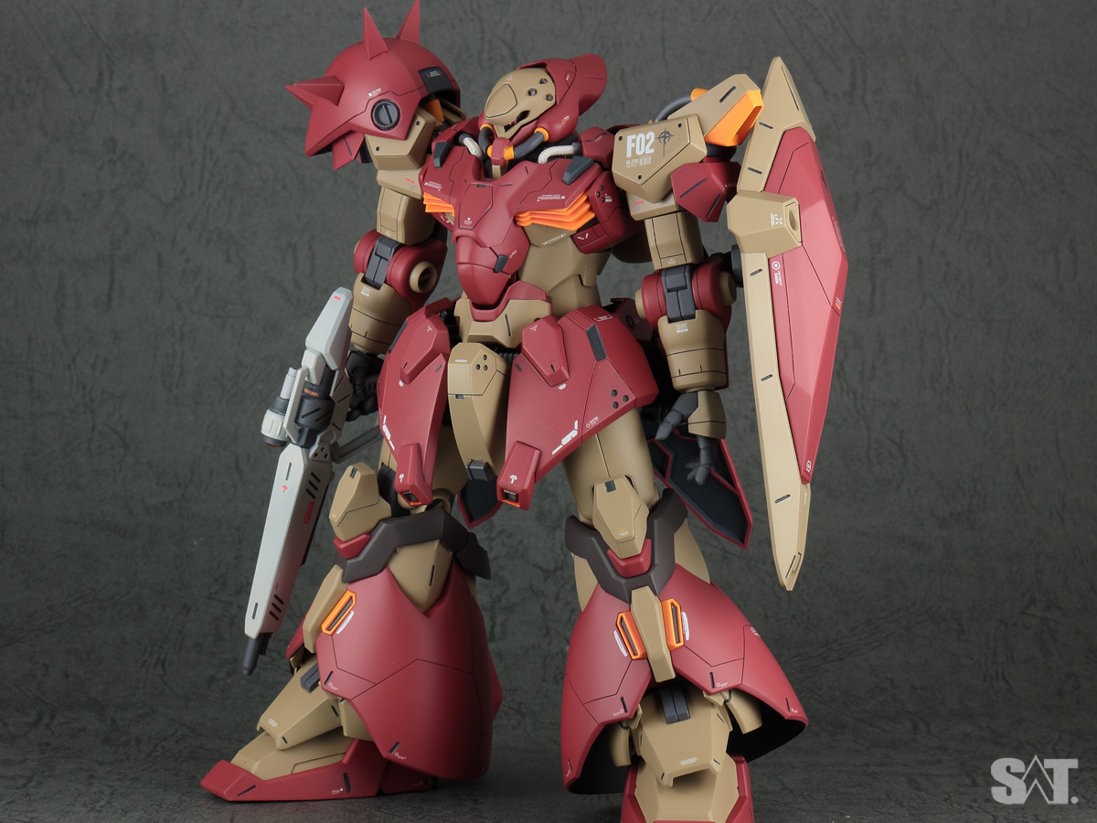 HGUC 1/144 メッサー F02型 マインレイヤー装備｜SATさんのガンプラ