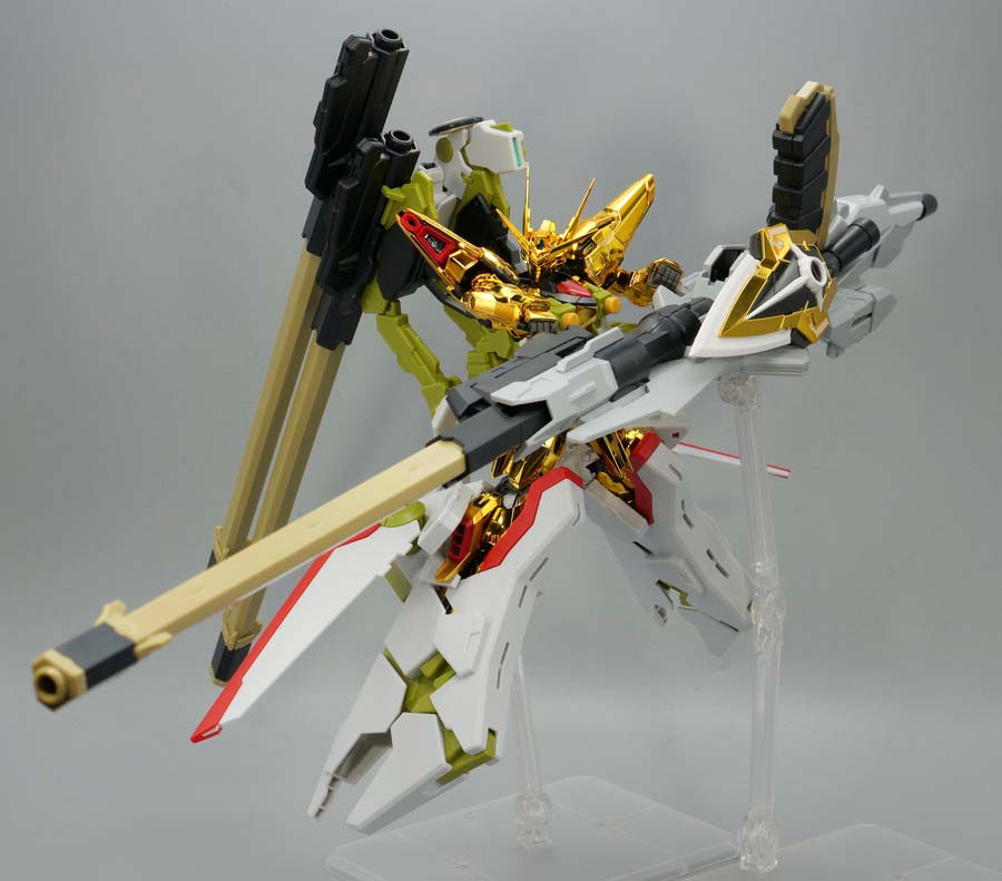 ガンプラ】RG 1/144 アカツキガンダム用シラヌイパック & HGゼウス