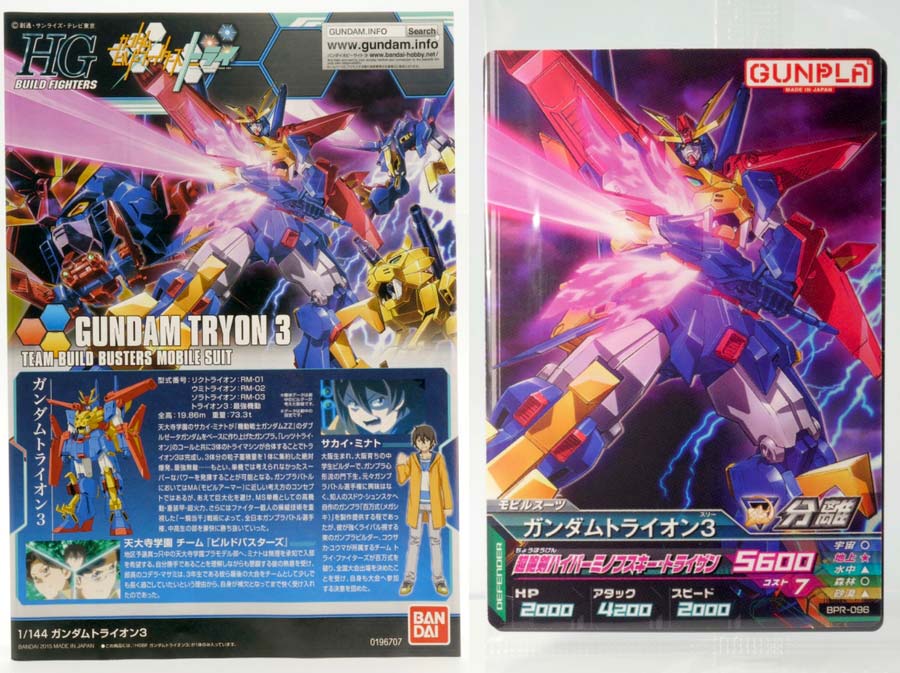 ガンプラ】HGBF ガンダムトライオン3 レビュー | ポッチのガンプラ＋