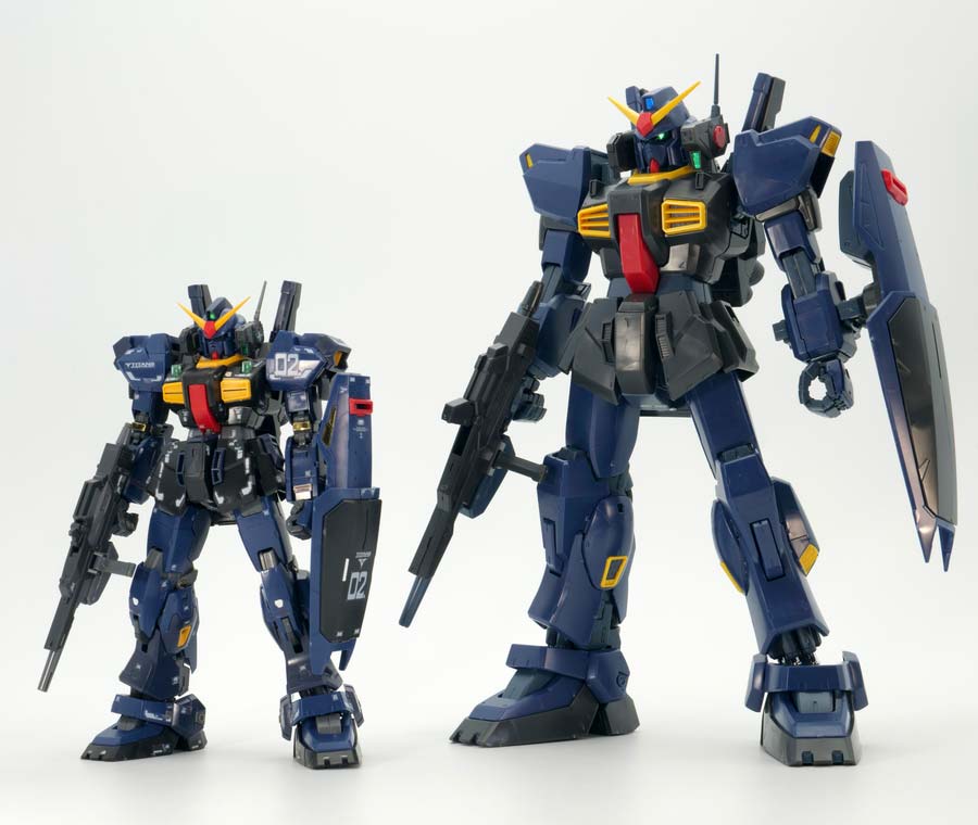 ガンプラ】RG ガンダムMk-II（ティターンズ仕様） レビュー | ポッチの