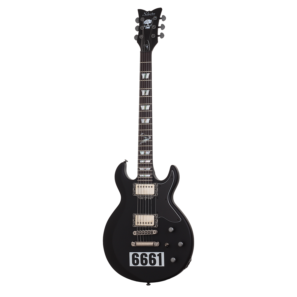 Schecter Zacky Vengeance 6661 Satin Black (2024) – Guitar Compare