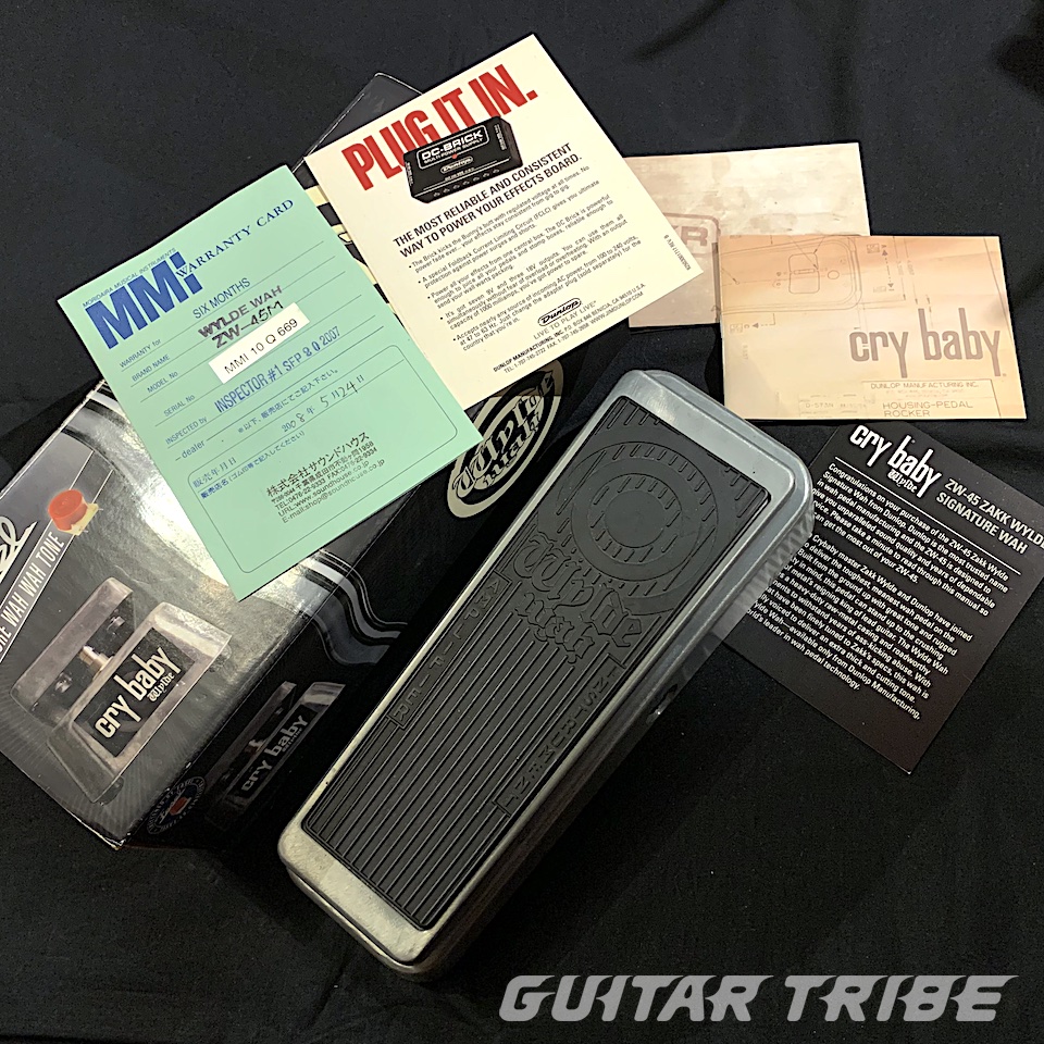 Jim Dunlop 2007 ZW45 Zakk Wylde Signature Wah | GUITAR TRIBE.COM