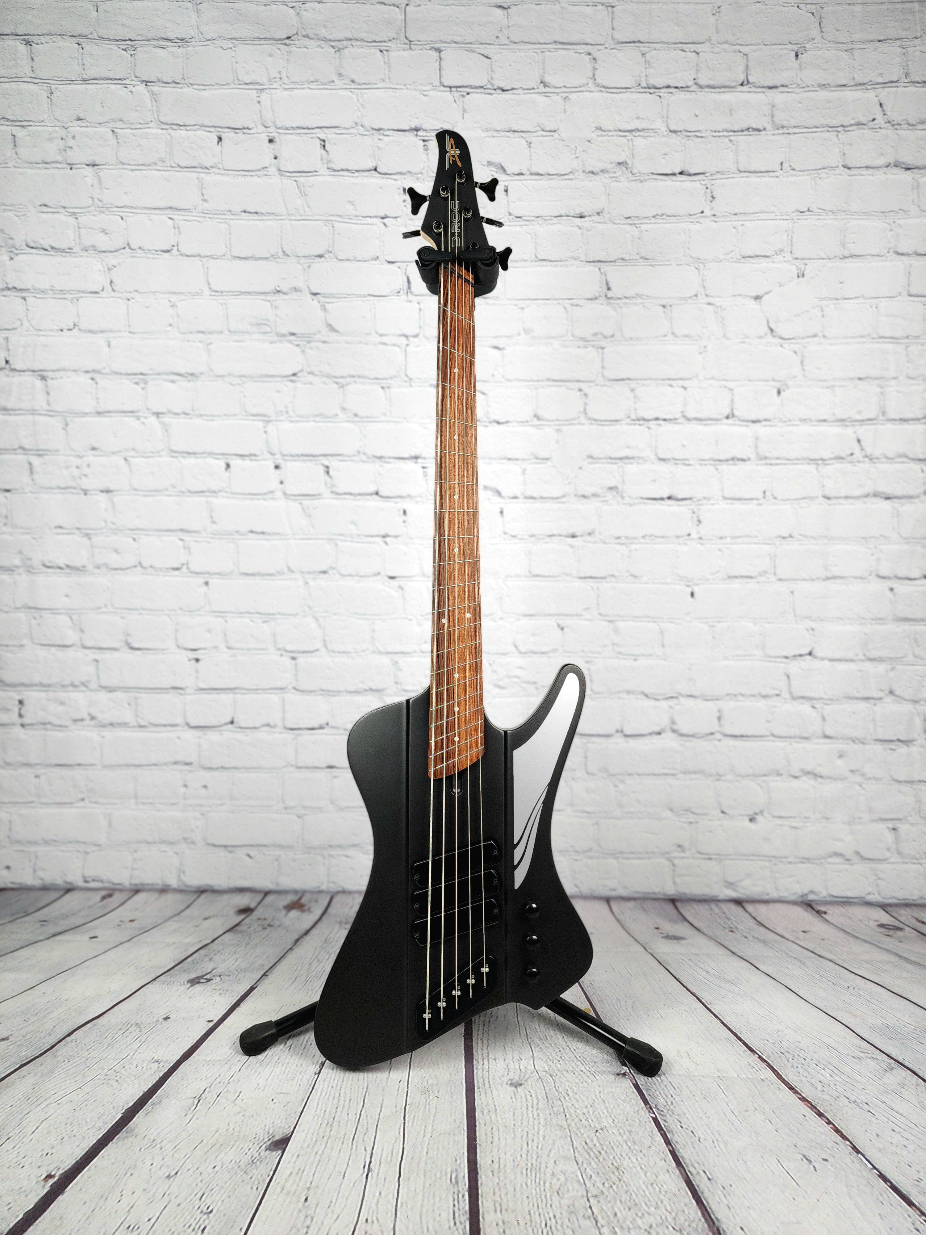 Dingwall D-Roc Standard 5 String Bass Guitar Matte Black – Guitar