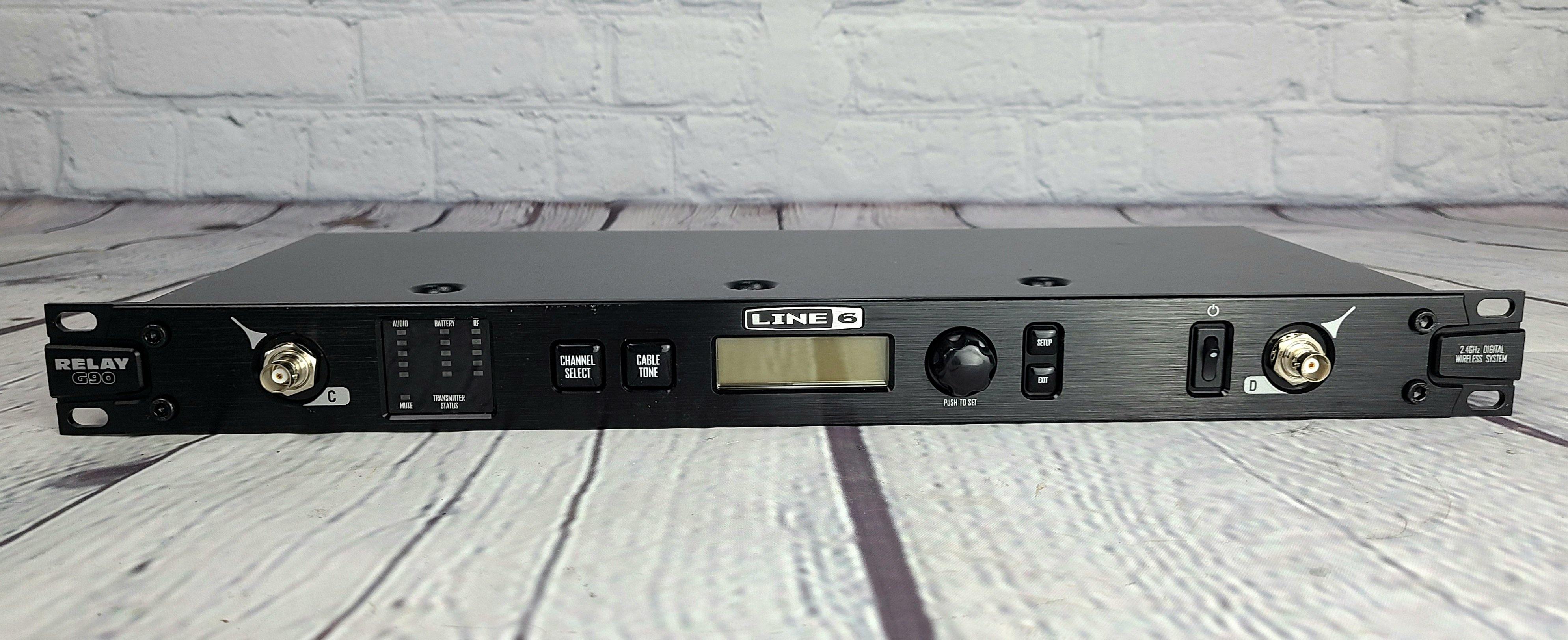 Line 6 Relay G90 Professional Rack Mount Wireless – Guitar Brando