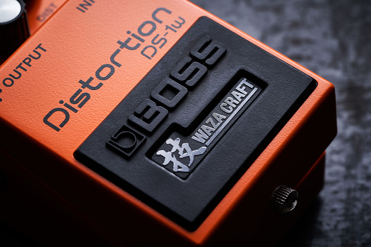BOSSの“技クラフト・シリーズ”より、名機DS-1をベースに2つのモードを