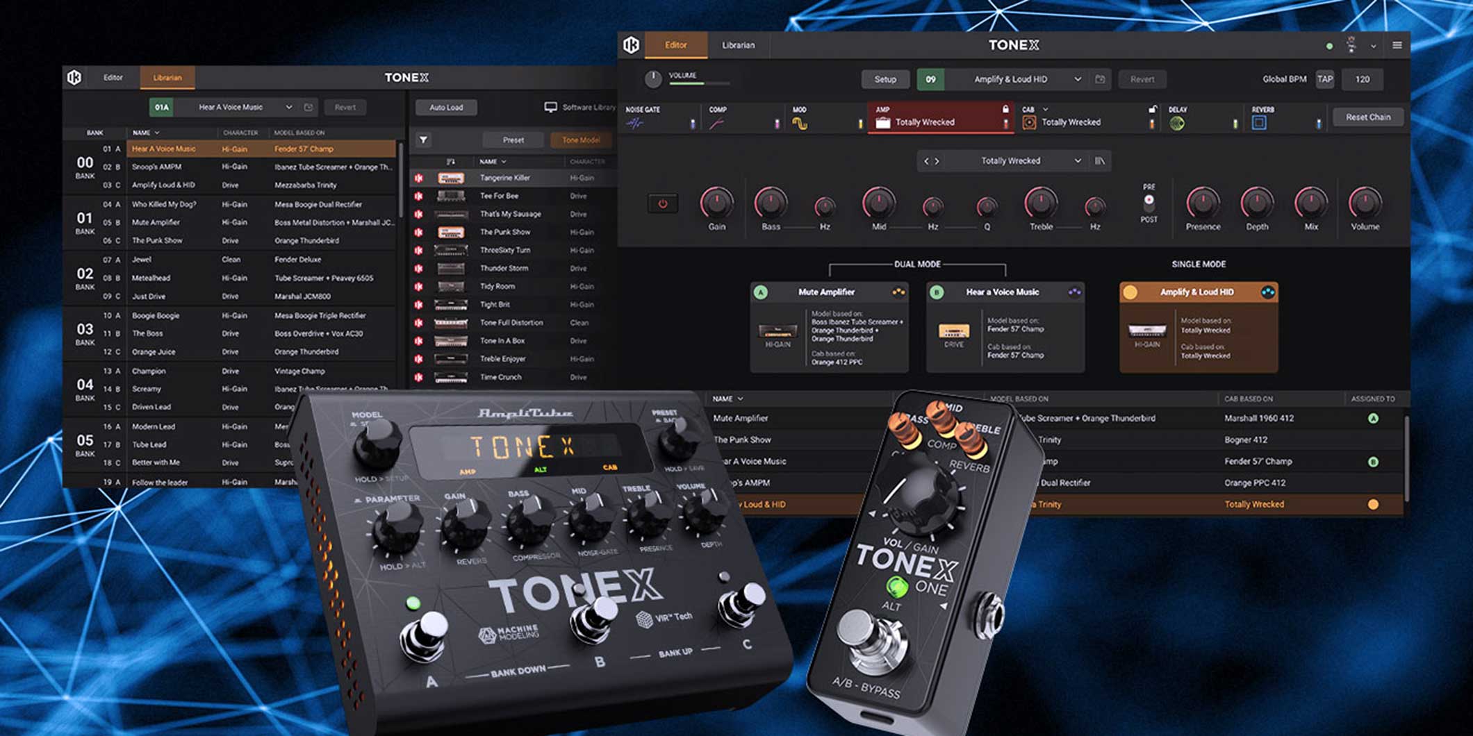 IK Multimedia、TONEX PedalやTONEX Oneのパラメーターをリアルタイム