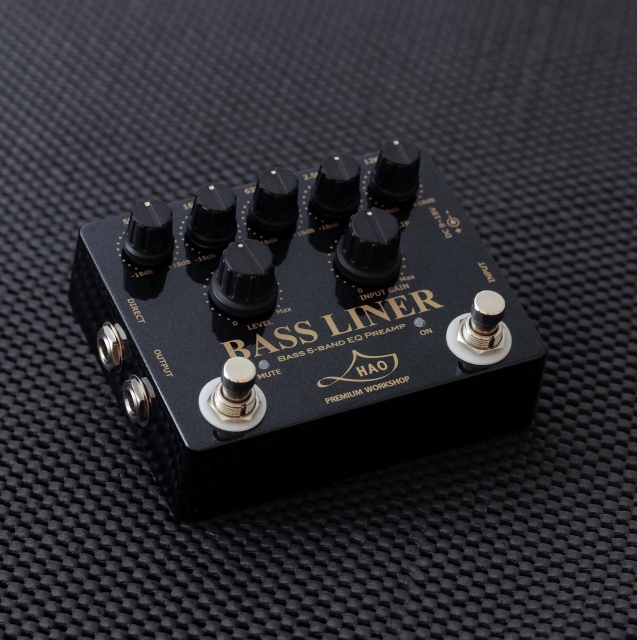 ベース用プリアンプ】ベース用プリアンプの定番HAO BASSLINERに 150台