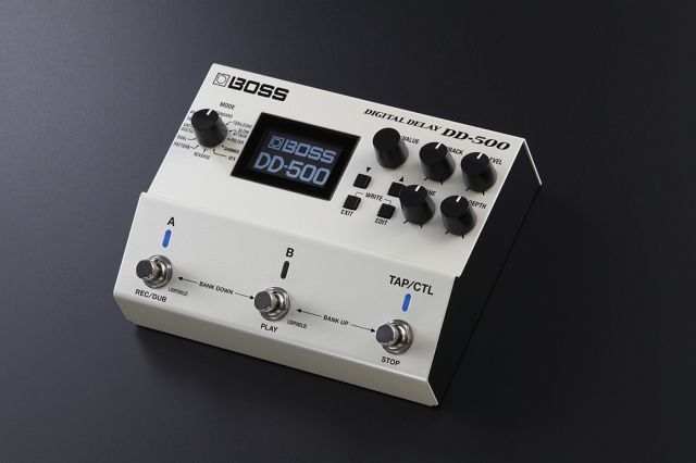 デジタルディレイ】BOSSが考える次世代ディレイ・ペダル「DD-500」発表