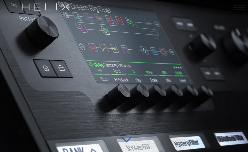 ギタープロセッサー】Line6 より突如全く新しいギタープロセッサーが