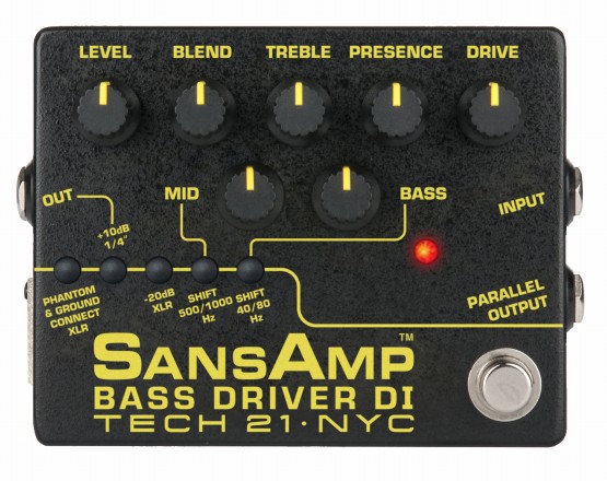 ベースプリアンプ/ディストーション】SANS AMP BASS DRIVER DIが22 年