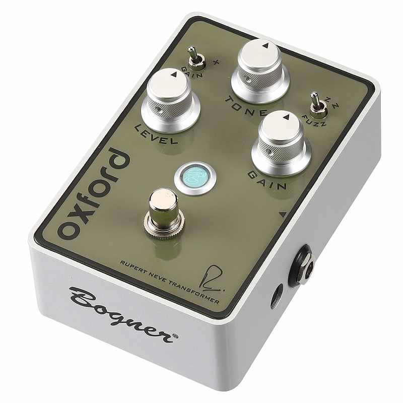 ファズ/ブースター & コンプレッサー】Bognerより Rupert Neve
