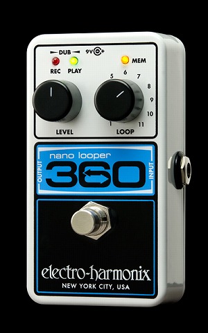 electro-harmonixの人気ルーパーがPICOサイズに進化！360+ Looper登場