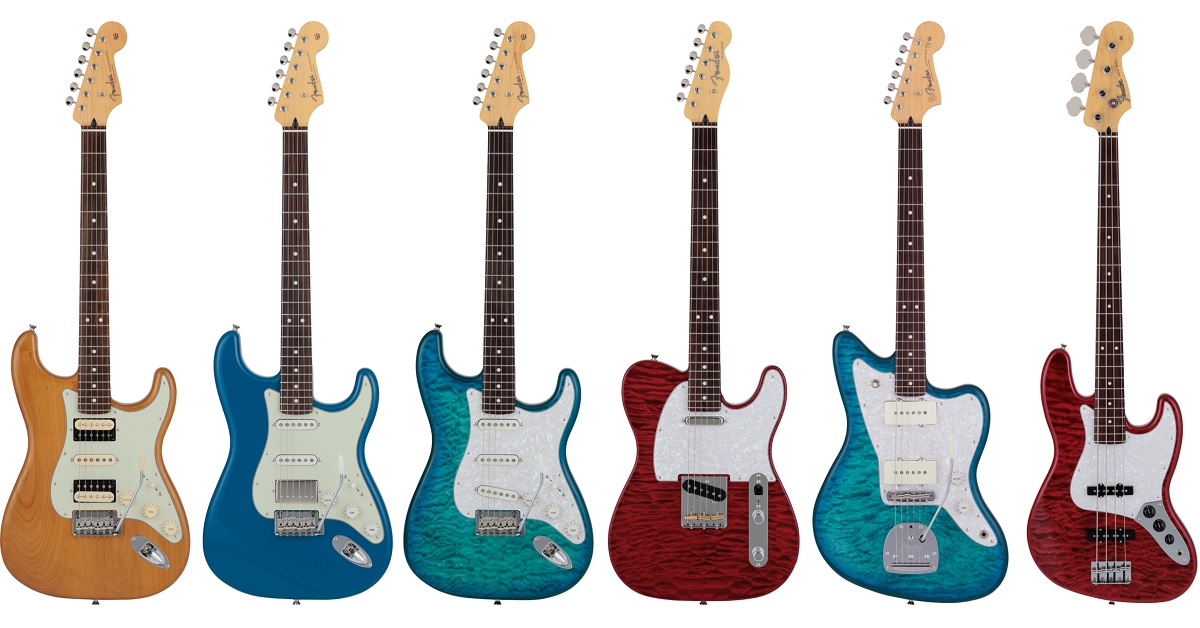 Fenderから2024 Collection Made in Japan Hybrid IIモデルのギター