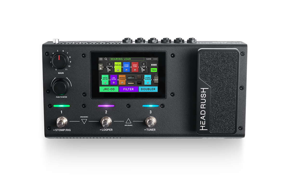マルチプロセッサー】HeadRush MX5｜コンパクトサイズながらHeadRushの
