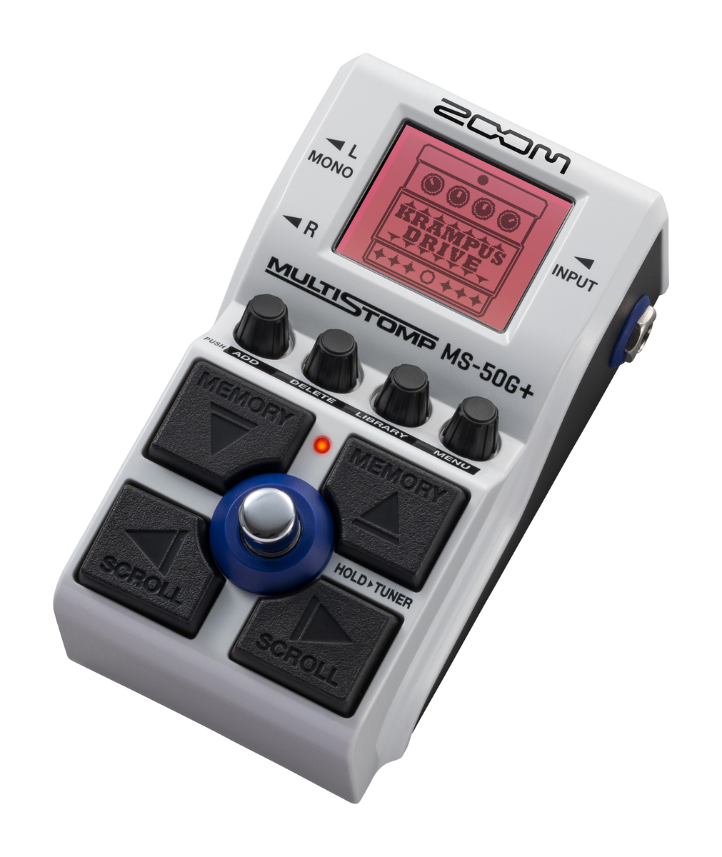 ZOOM MS-50G+ MultiStomp｜機能もサウンドもよりパワフルに進化し新