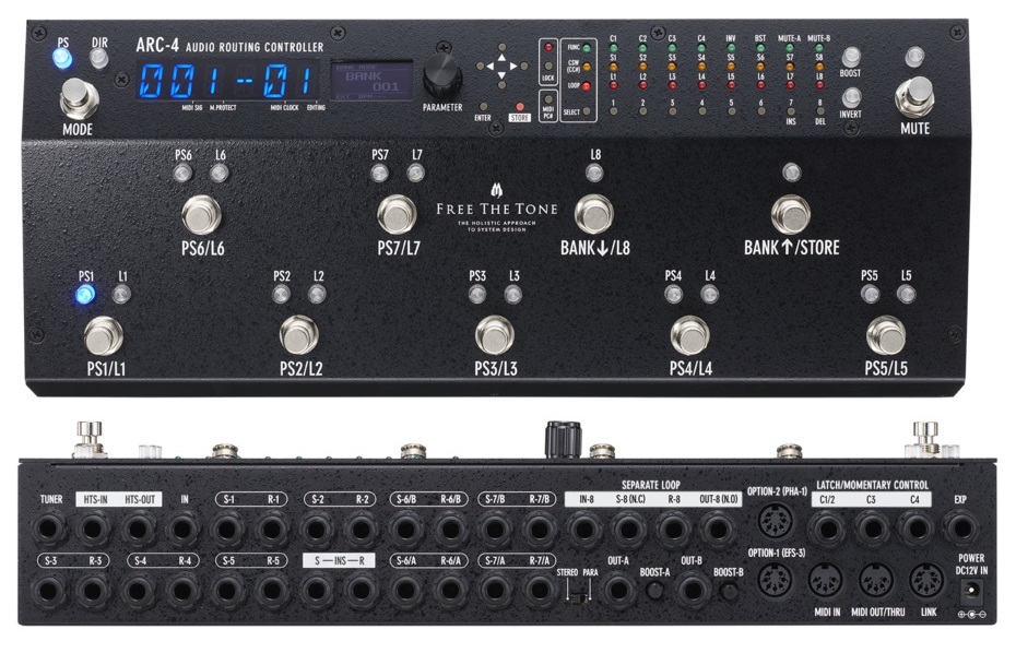 スイッチャー】-FreeTheTone-ルーティングコントローラーのフラッグ