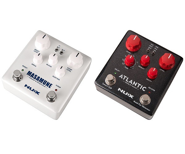 ギターエフェクター】-NUX-ブースターとコンプレッサーを収めた