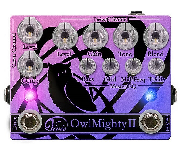 ベースプリアンプ】-Vivie-サウンドの全面的な再調整・デザインの