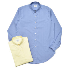 HEUGN（ユーゲン）Chambray Rob コットンシャンブレーバンドカラー