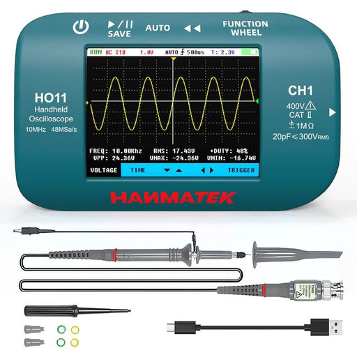 HANMATEK® DOS1102 Digital Oscilloscope 110MHz - Hanmatek
