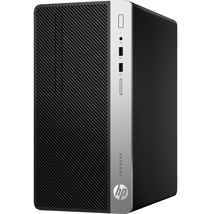 Khối CPU HP ProDesk 400 G6 SFF(8JT64PA) i3 9100/4G/HDD 500G/DVDRW