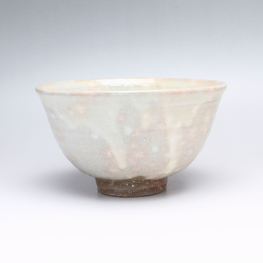 抹茶茶碗粉引 岡田泰作 岡田窯 萩焼 | 萩焼屋Hagiyakiya ネットショップ