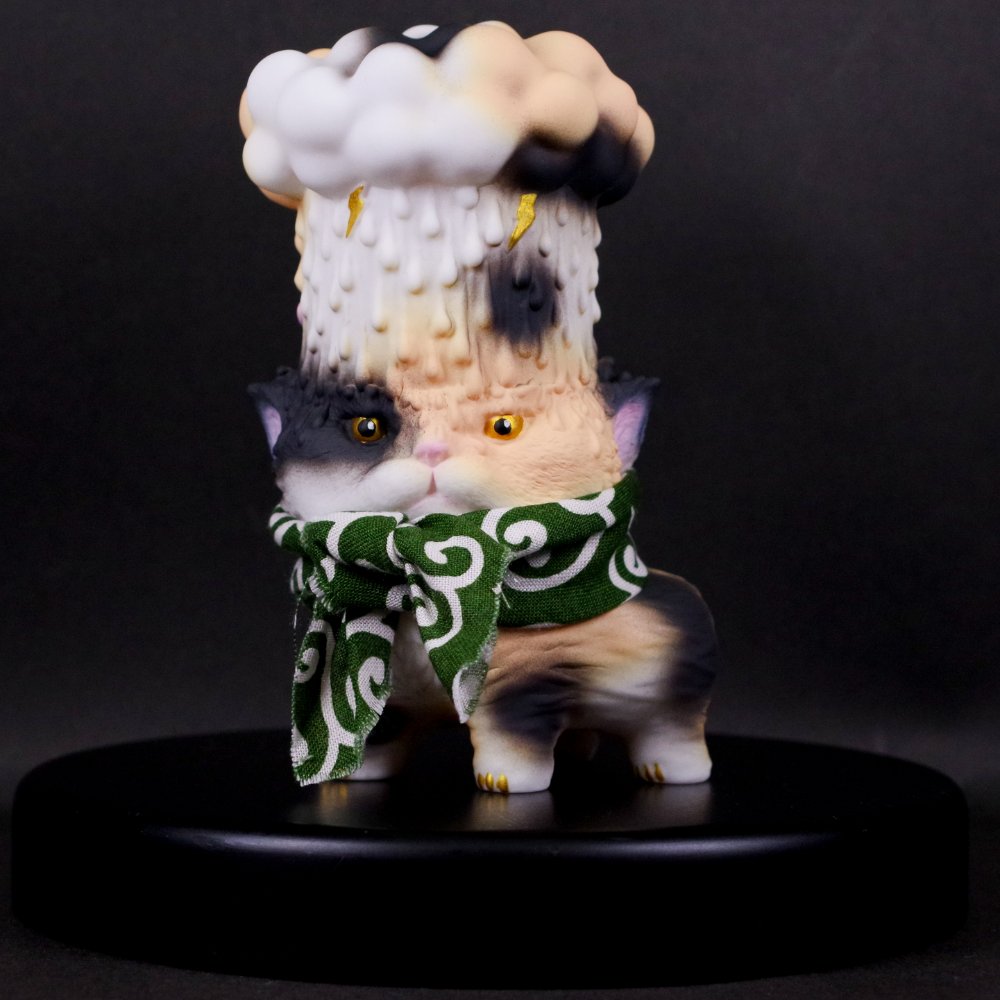 8月15日(木)18時より抽選開始】【もうこやま】どしゃぶり三毛猫が登場