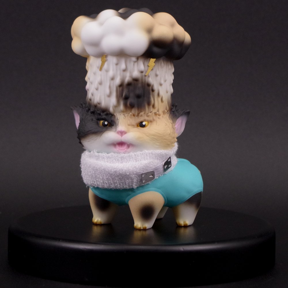 5月16日(金)18時より抽選開始】【もうこやま】術後どしゃぶり三毛猫