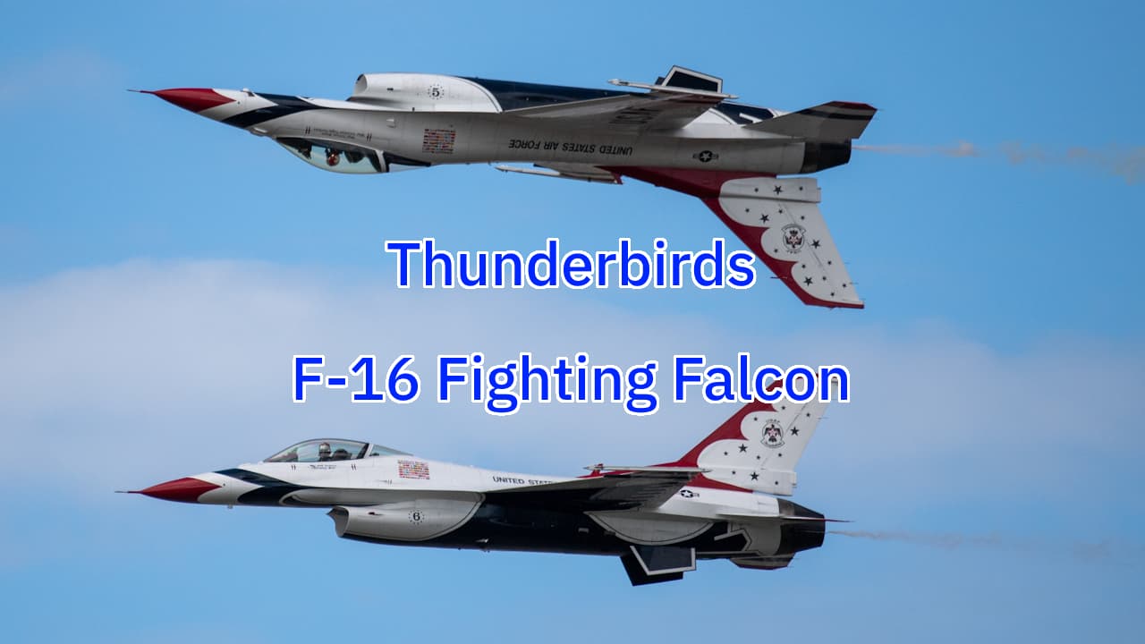 サンダーバーズ：F-16ファイティング・ファルコン | 写真で学ぶ航空機