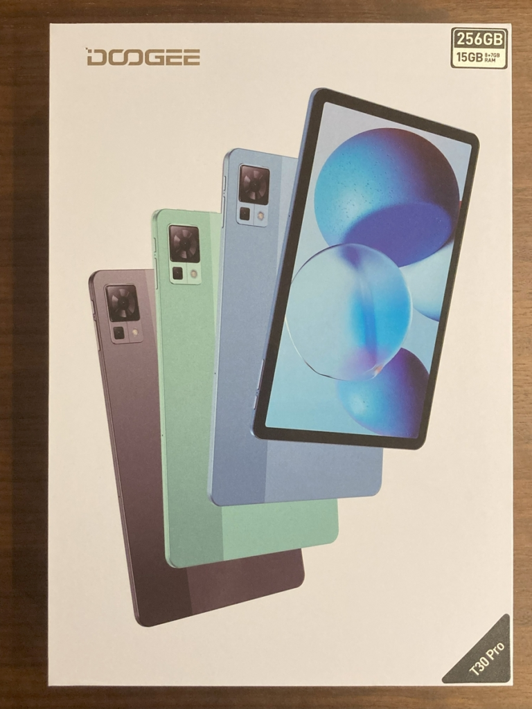 買ってみた DOOGEE T30 Pro | 朝から昼寝