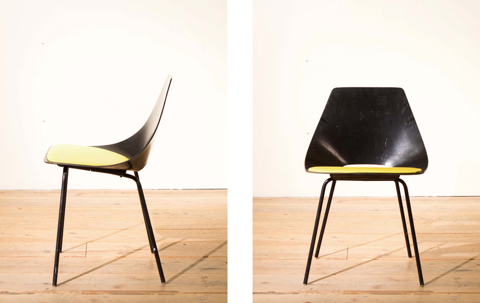 Pierre Guariche / Tonneau Chair 1 - HARRYS ANTIQUE MARKET
