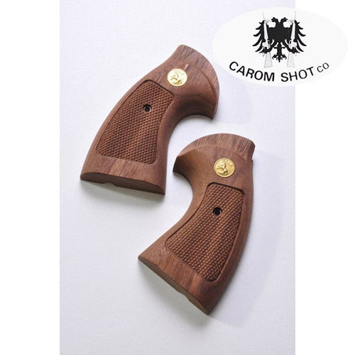 キャロムショット 木製グリップ 東京マルイ コルトパイソン 用