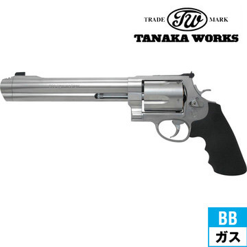 タナカワークス S&W M500 Ver.2 ステンレス フィニッシュ シルバー 8